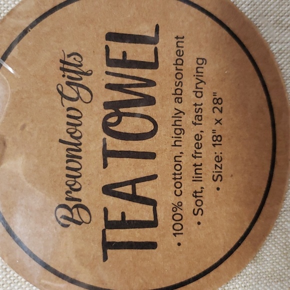 Brownlow Gifts "Beach Chair" by Susan Winget Blue Ruffled Trim 100% Cotton Towel - Picture 3 of 8